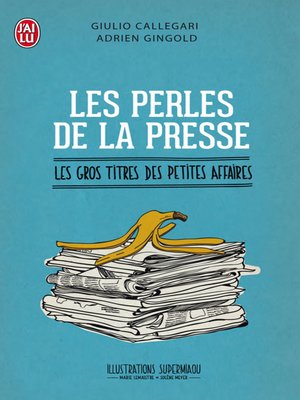 cover image of Les perles de la presse